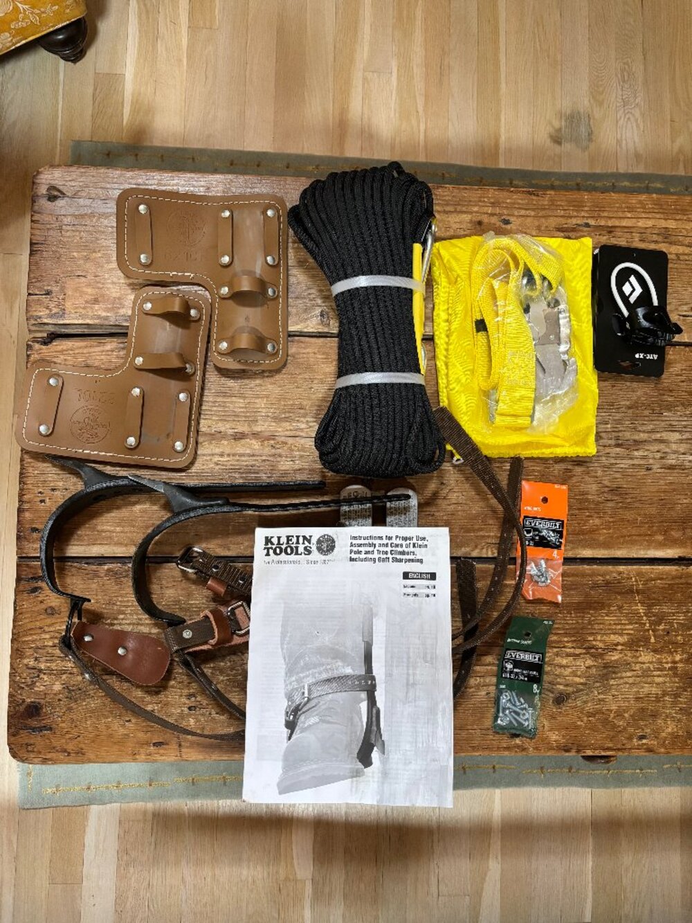 Klein Tools CN1907ARL Tree Climber Set